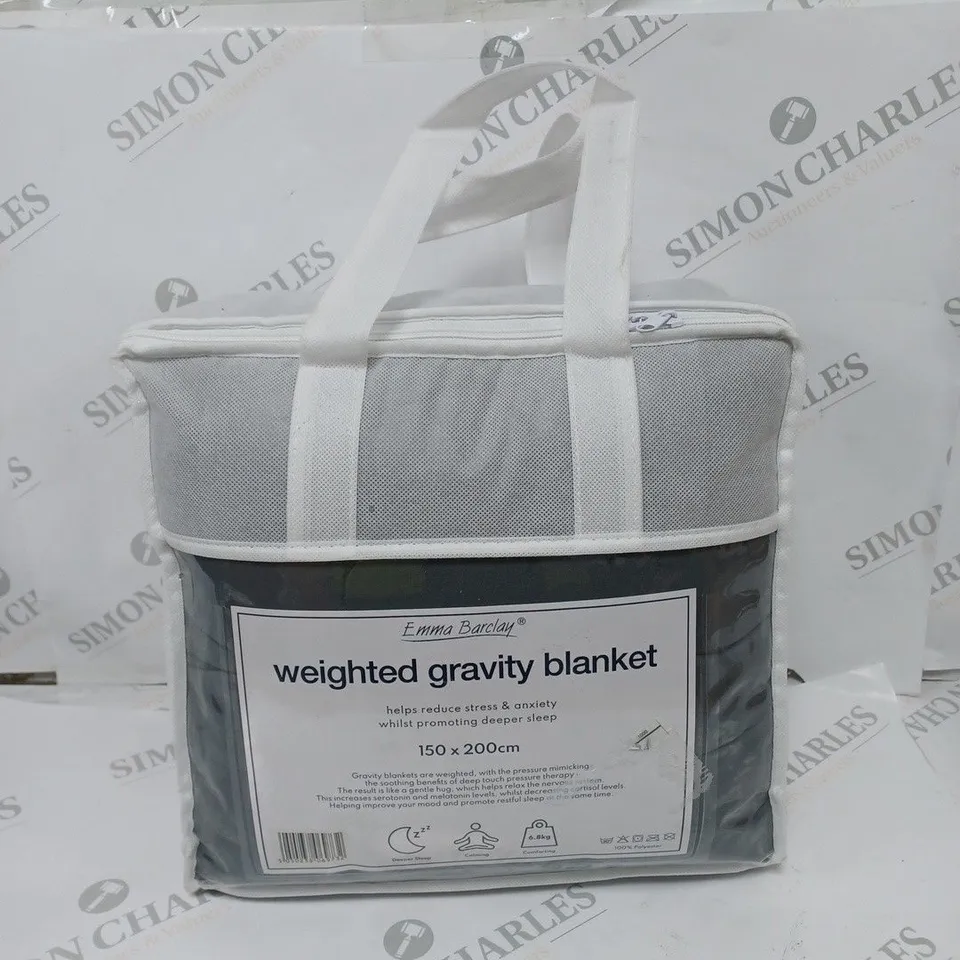 EMMA BARCLAY WEIGHTED GRAVITY BLANKET - 150 X 200CM 6.8KG