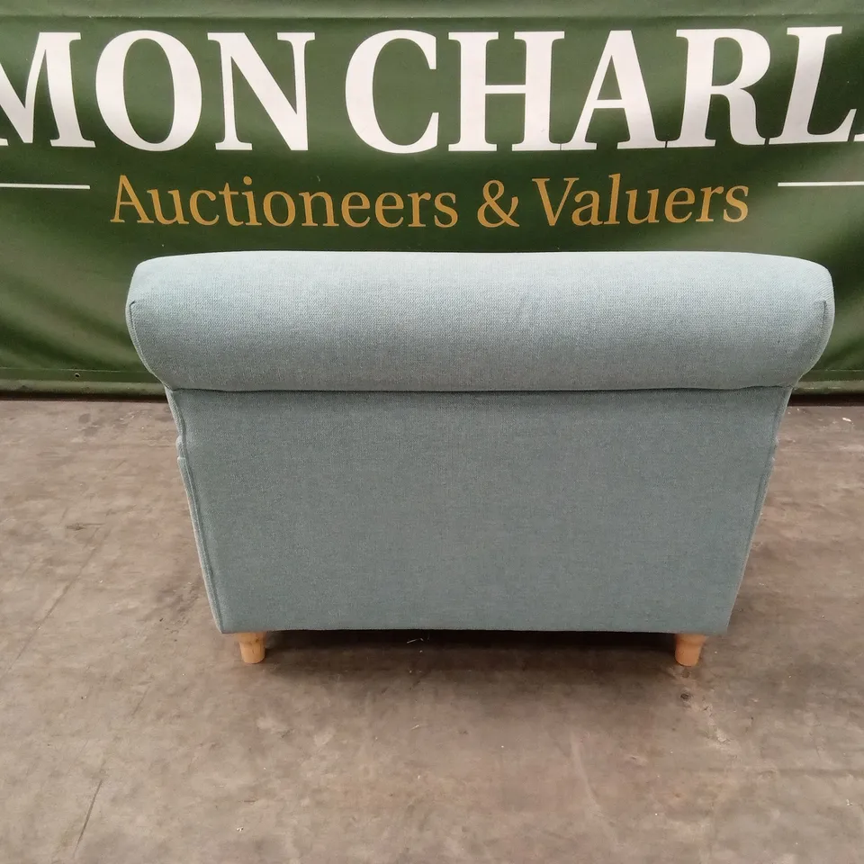 LPD HOME PLUMPTON CHAIR, DUCK EGG BLUE WEAVE