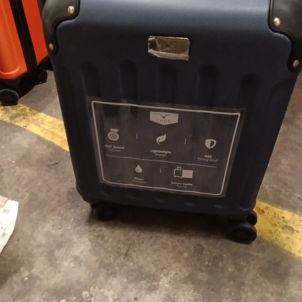 UNBOXED KEPLIN LUGG SMALL SIZE TRAVEL SUITCASE WITH WHEELS BLUE COLOUR 