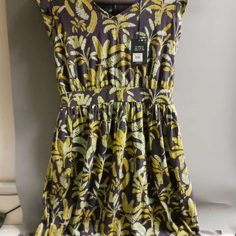 THE WHITE STUFF LADIES MAXI DRESS GREEN SIZE 14