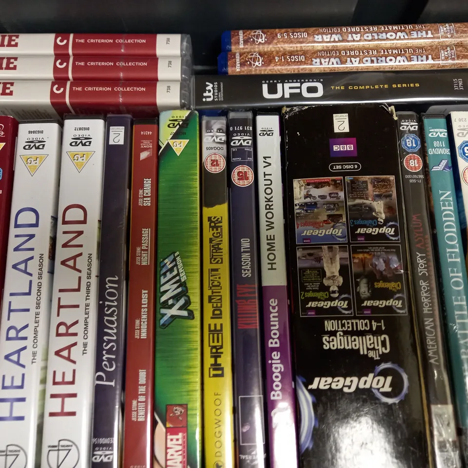 LOT OF 27 ASSORTED DVDS & BLU-RAYS, TO INCLUDE THE CROWN, X-MEN, KILLING EVE, ETC