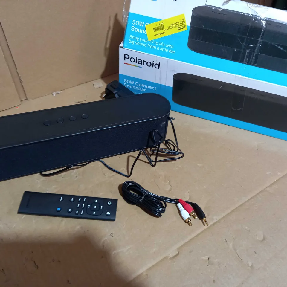 BOXED POLAROID COMPACT SOUNDBAR