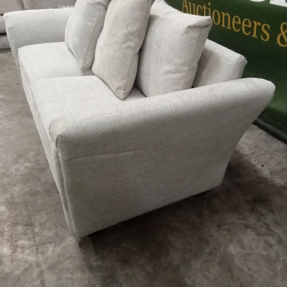 DURY CHUNKY WEAVE 3 SEATER SCATTERBACK SOFA RRP £649
