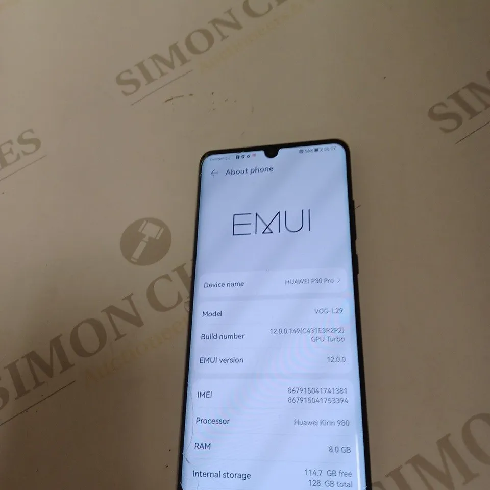 HUAWEI P30 PRO - MODEL VOG-L29