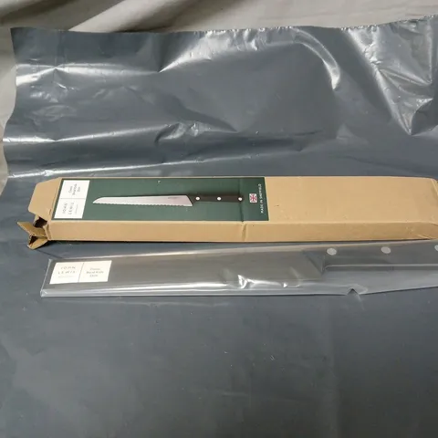 JOHN LEWIS CLASSIC BREAD KNIFE 23CM BOXED MADE IN SHEFFIELD