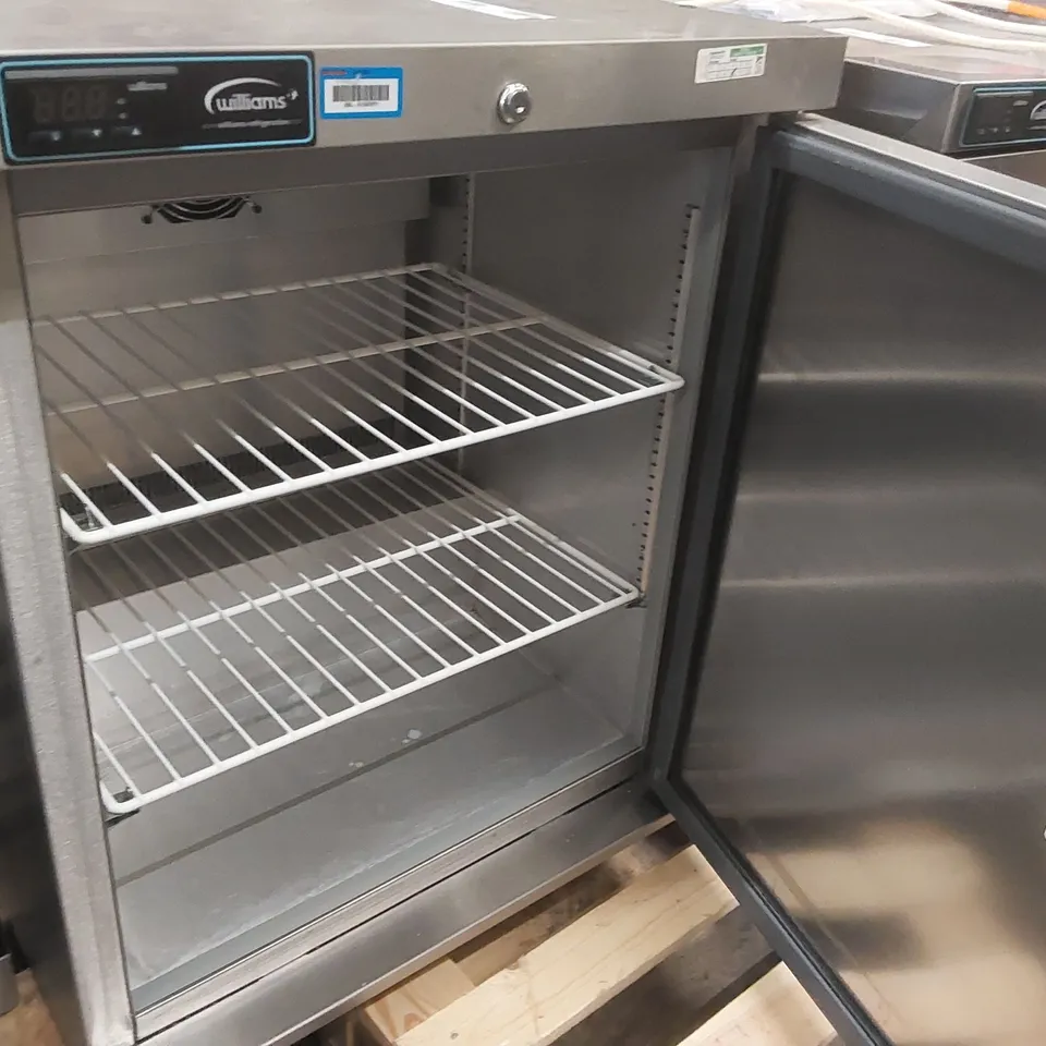 WILLIAMS HA135SA HC R2 SINGLE DOOR UNDERCOUNTER FRIDGE