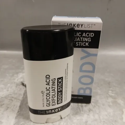 THE INKEY LIST GLYCOLIC ACID EXFOLIATING BODY STICK 