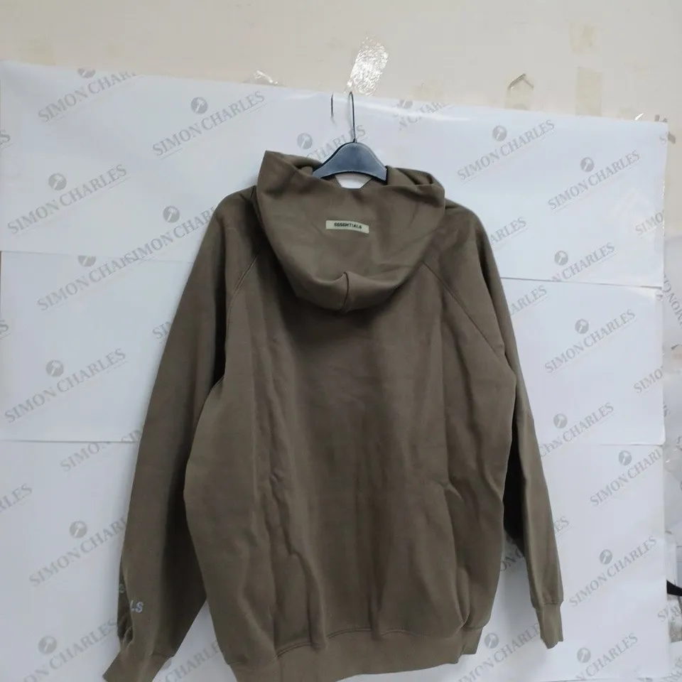 FEAR OF GOOD ESSENTIALS HOODIE LARGE 