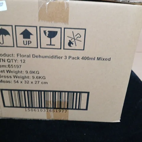 FLORAL DEHUMIDIFIER 3 PACK 400ML MIXED – BOXED