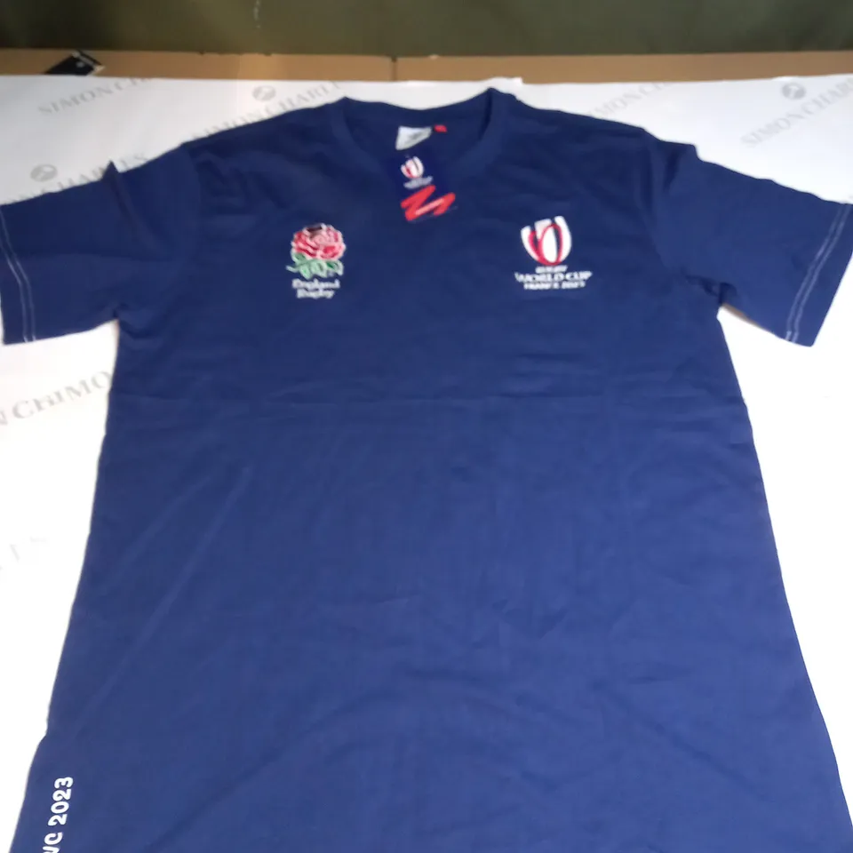 ENGLAND RUGBY WORLD CUP 2023 OFFICIAL T-SHIRT SIZE L