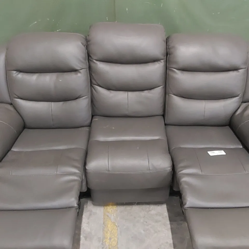 DESIGNER MANUAL RECLINING 3 SEATER SOFA 