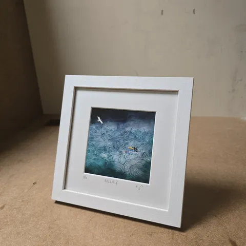 NELLIE G – OCEAN WAVES FRAMED PRINT (EDITION 2/30)
