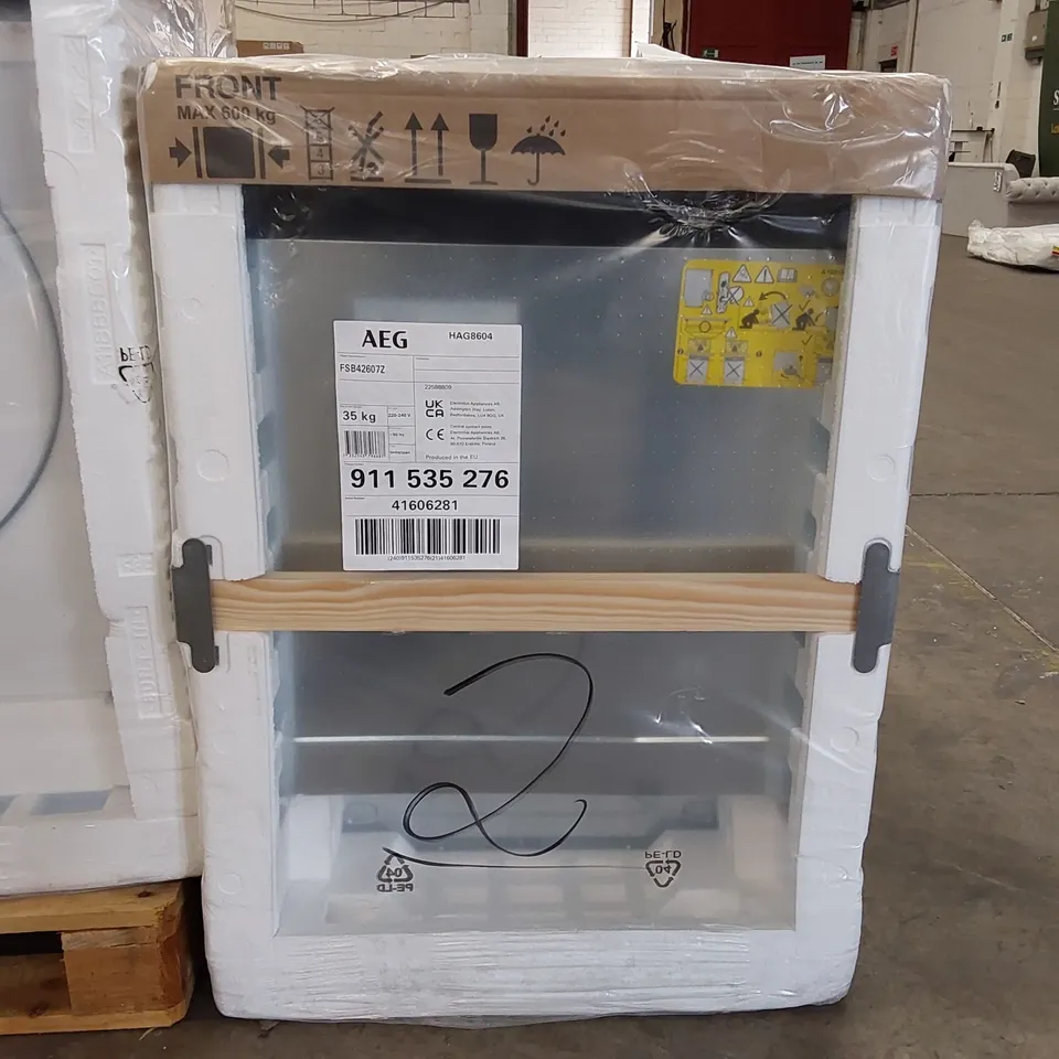 AEG AIR DRY 60CM INTEGRATED 13 PLACE DISHWASHERS MODEL FSB42607Z RRP £484