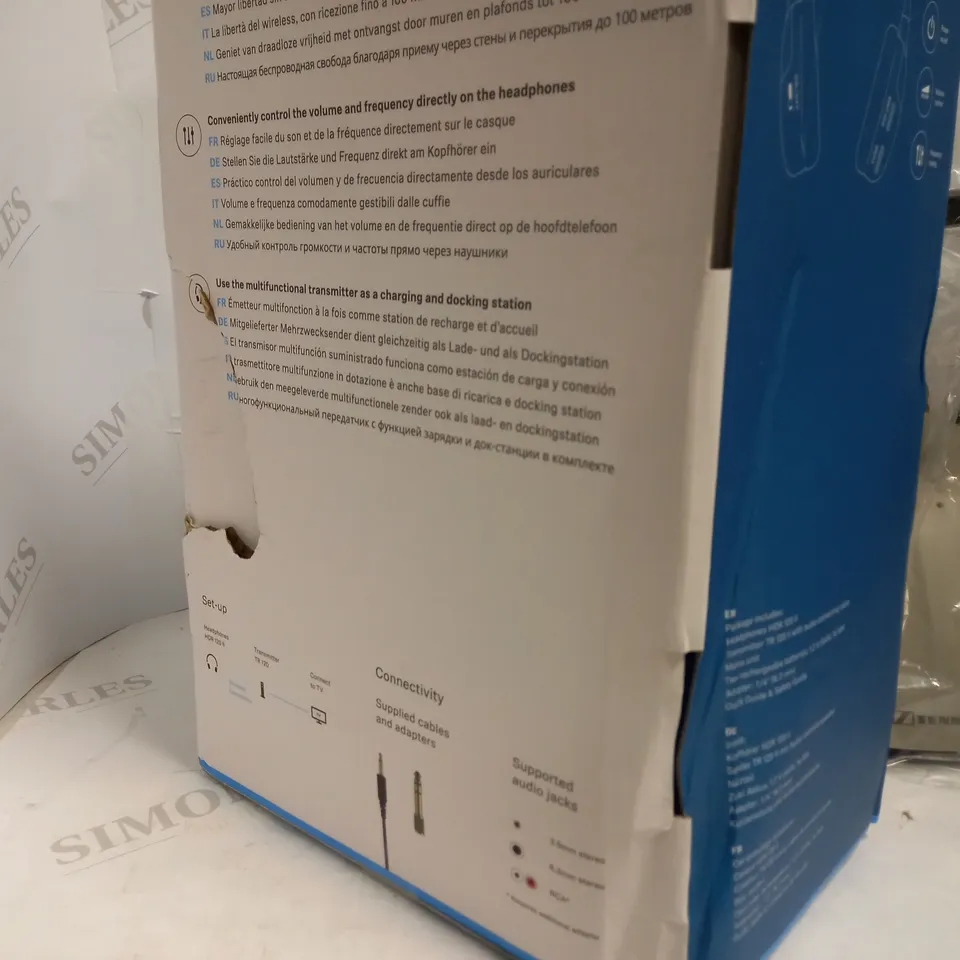 SENNHEISER RS 120 II TV WIRELESS HEADPHONES