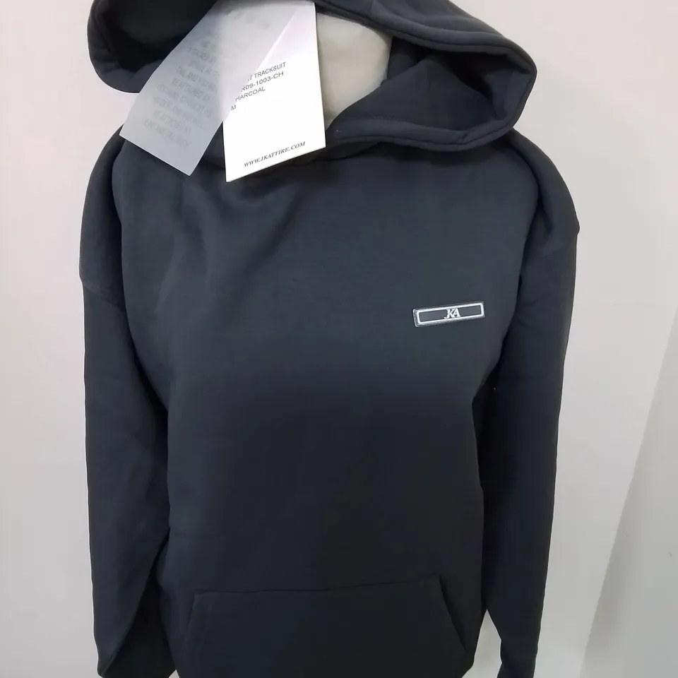 JK ATTIRE GREY HOODIE - M