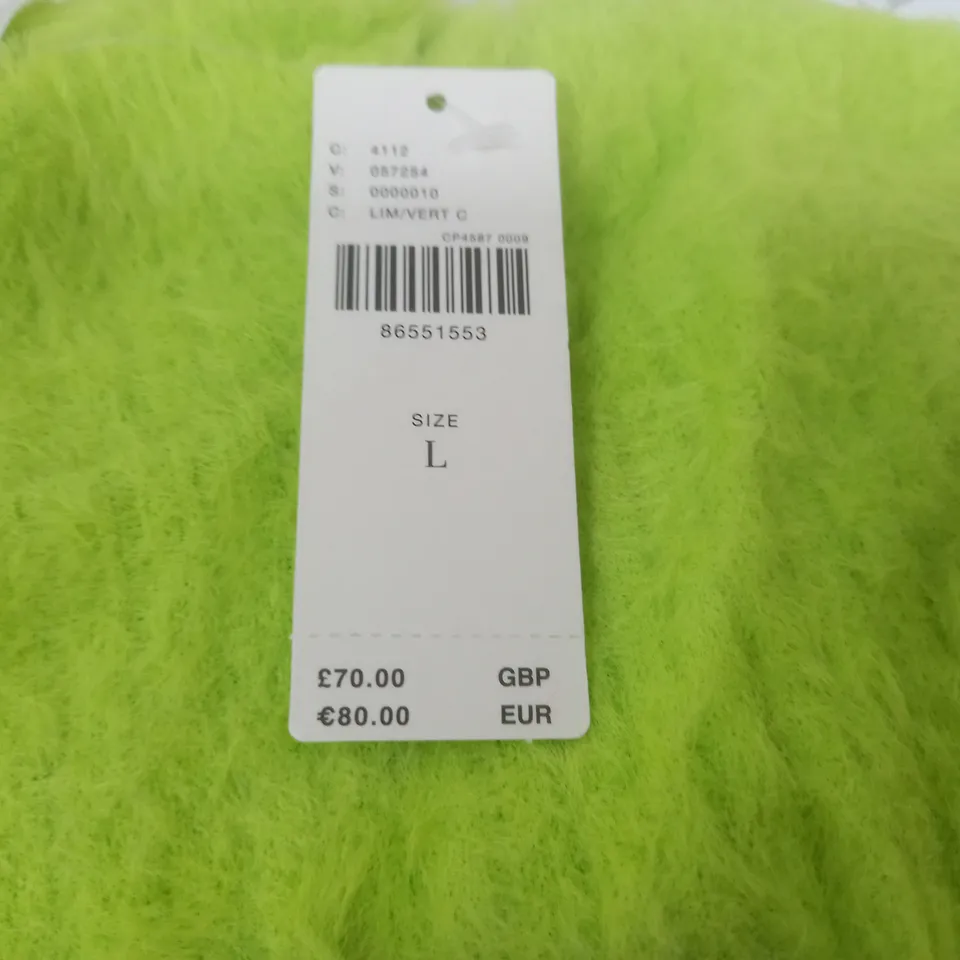 ANTROPOLOGIE GREEN JUMPER - L