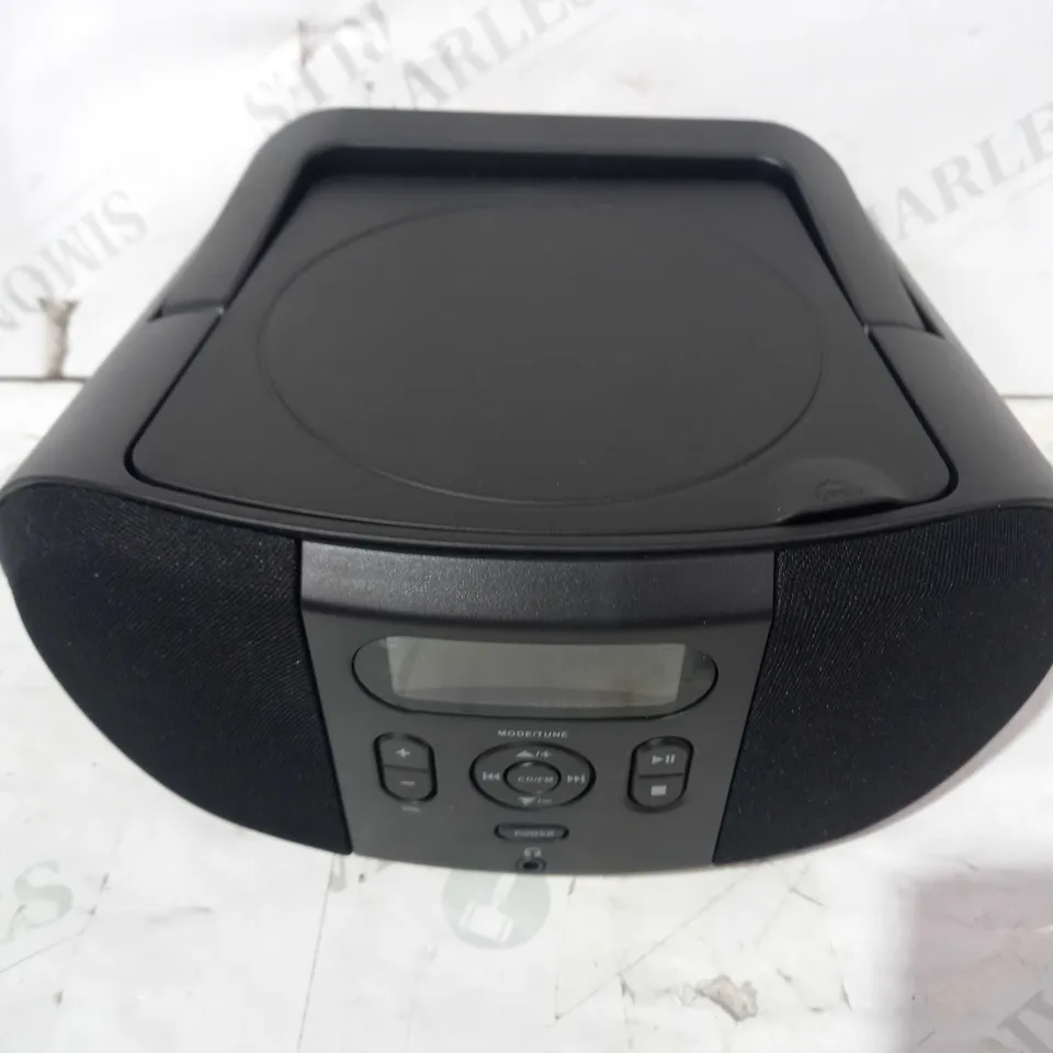 ASDA CD BOOMBOX IN BLACK