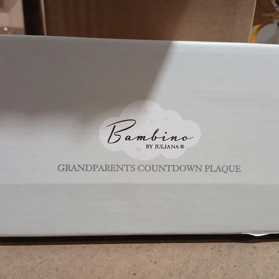 SIX BAMBINO BY JULIANA GRANDPARENTS COUNTDOWN PLAQUE
