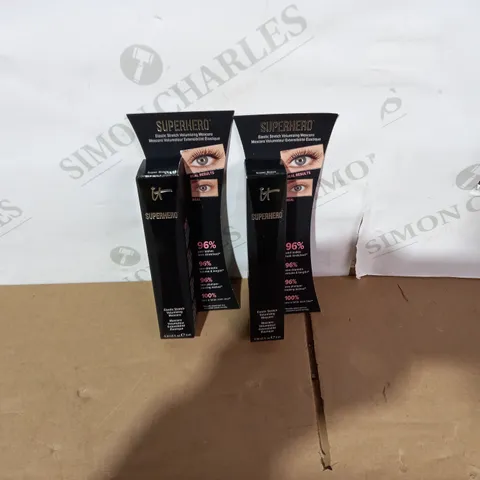 IT SUPERHERO ELASTIC STRETCH VOLUMIZING MASCARA SET