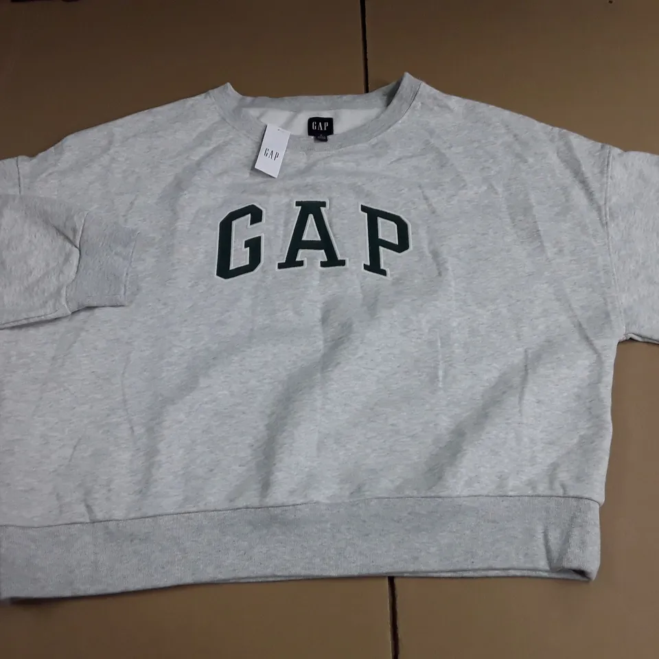GAP OVERSIZED FIT JUMPER IN GREY - M
