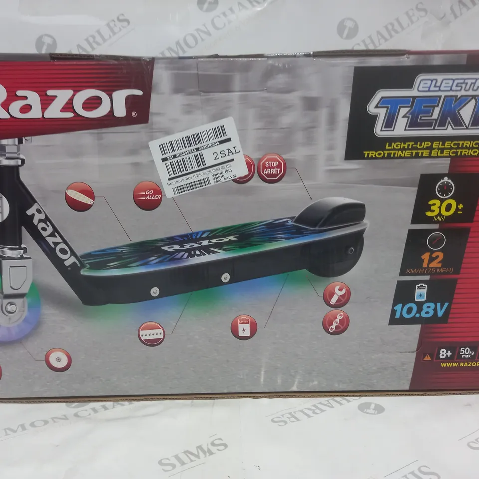 RAZOR ELECTRIC TEKNO 12 VOLT SCOOTER  RRP £199.99