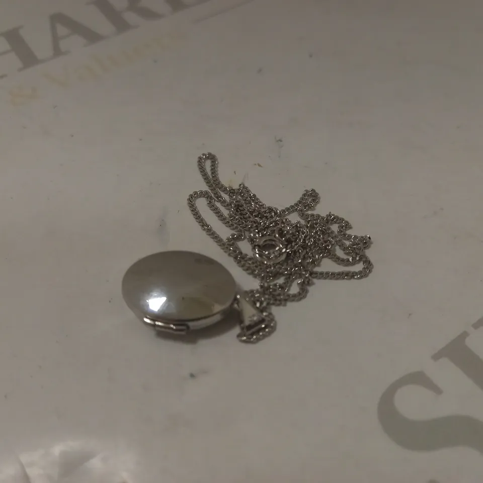 THE LOVE SILVER COLLECTION PERSONALISED STERLING SILVER LOCKET RRP £52