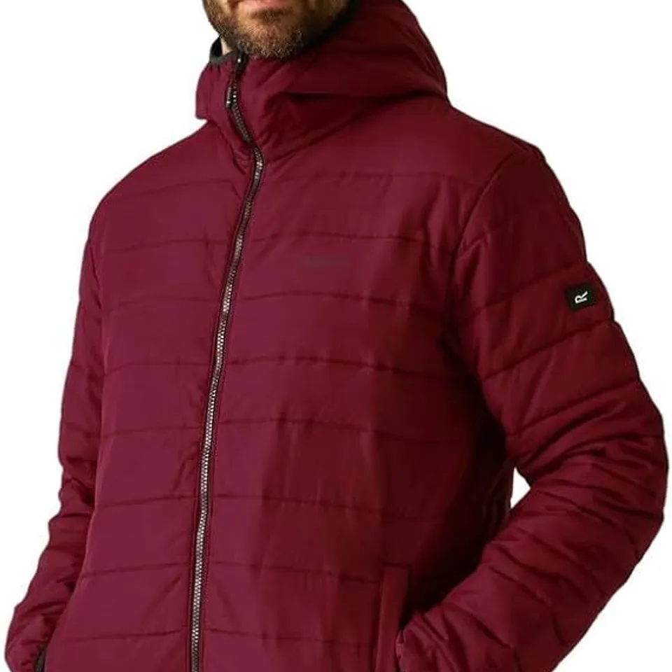 BRAND NEW REGATTA HELFA MENS JACKET DARK MAROON XL