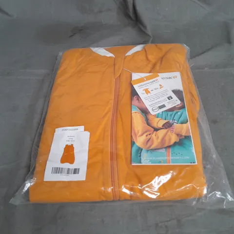 BAGGED SLUMBERSAC BABY SLEEPSUIT 1 TOG IN MUSTARD SIZE 3-4YRS