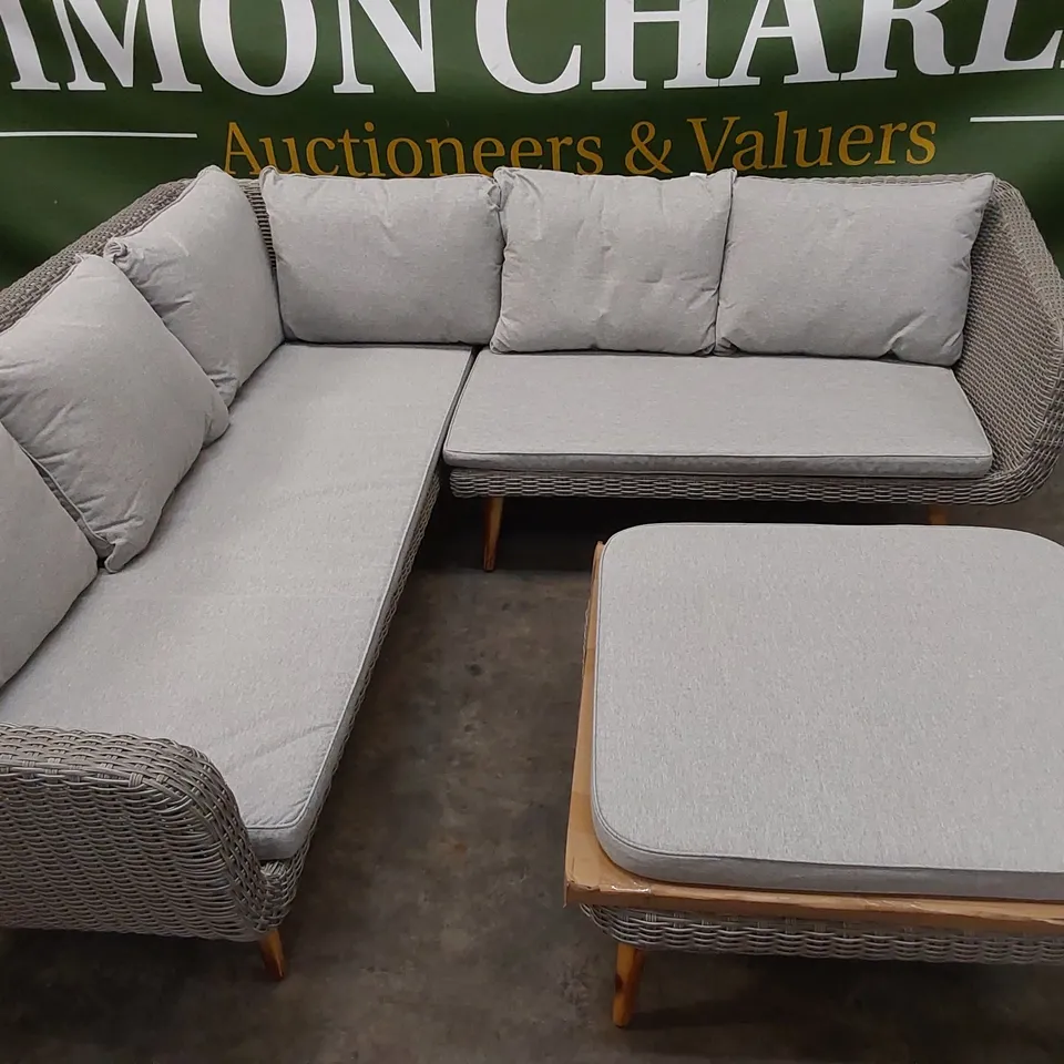 BRAND NEW AMERICANA CONTEMPORARY CORNER SOFA & COFFEE TABLE  RRP £995