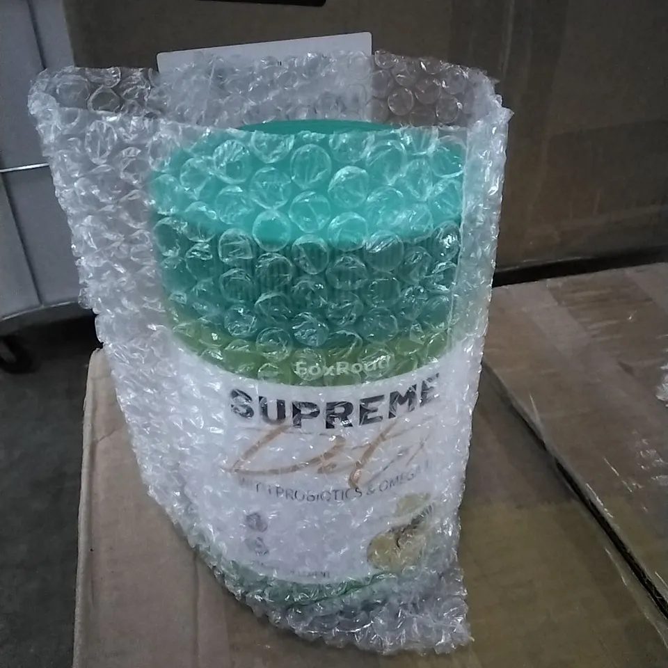 BOXED AND BAGGED FOXROAD SUPREME DETOX WITH PROBIOTICS & OMEGA 3 - APPROX 25 ER BOX - EXPIRY 09/02/2026