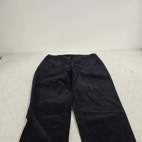 BON PRIX COLLECTION BLACK CORD TROUSERS UK 20