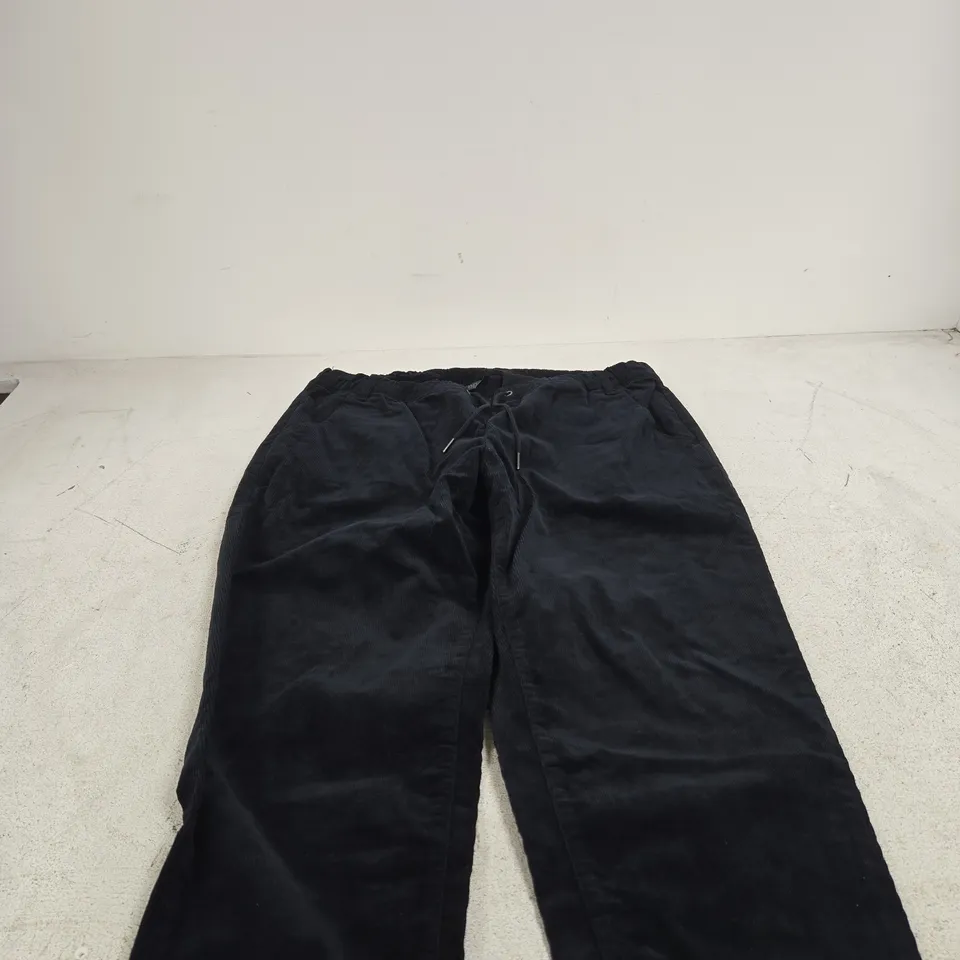 BON PRIX COLLECTION BLACK CORD TROUSERS UK 20