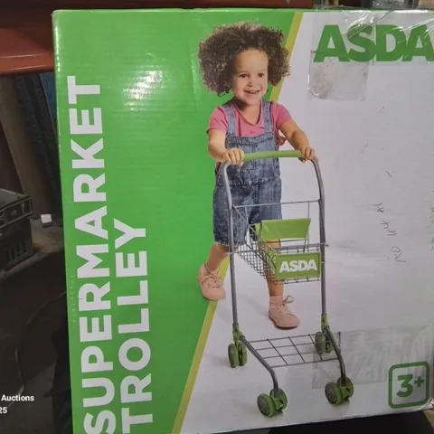 KIDS SUPERMARKET SHOPPING TROLLEY 