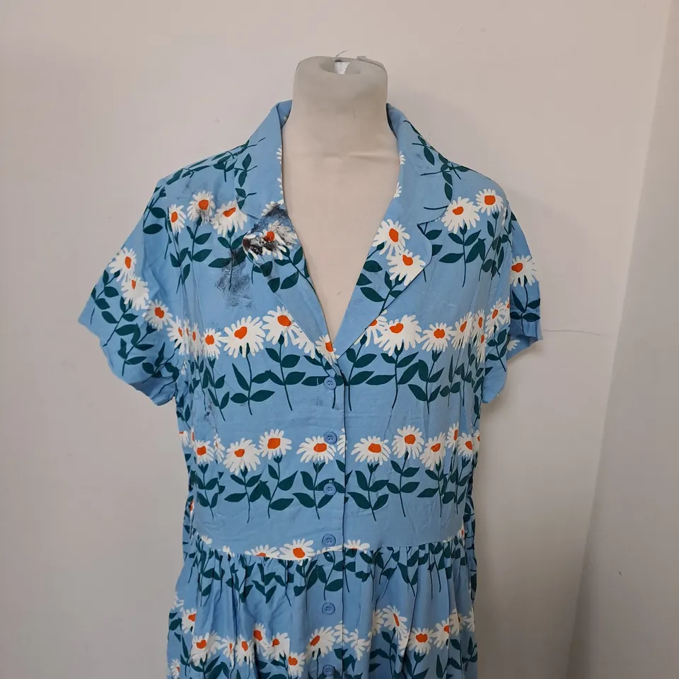 JOANIE FLORAL PATTERN OCCASSINAL DRESS SIZE 14