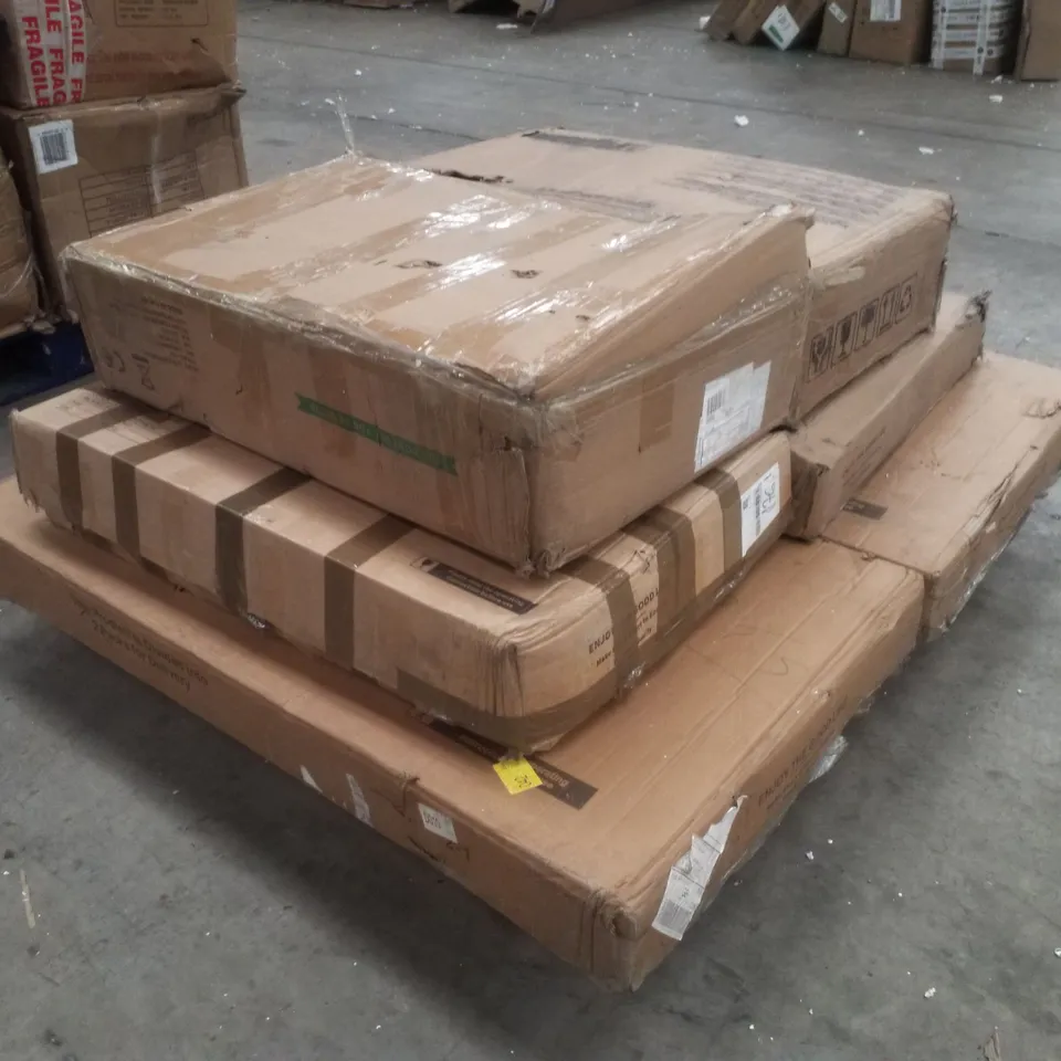 PALLET CONTAINING ASSORTED FLATPACK FURNITURE PARTS