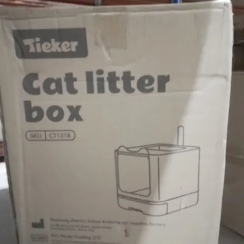 BOXED CAT LITTER BOX 