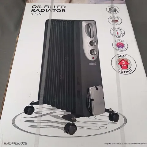 BOXED RUSSELL HOBBS OIL FILLED RADIATOR RHOFR5002B