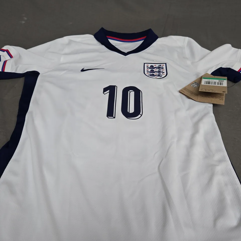 NIKE ENGLAND EURO 2024 SHIRT - BELLINGHAM 10 - KIDS XL