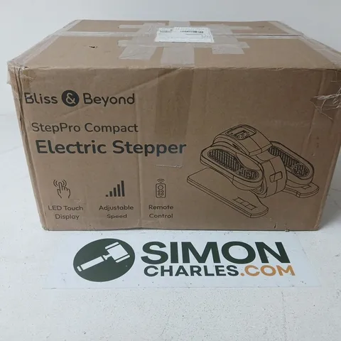 BLISS & BEYOND STEPPRO COMPACT ELECTRIC STEPPER – BOXED