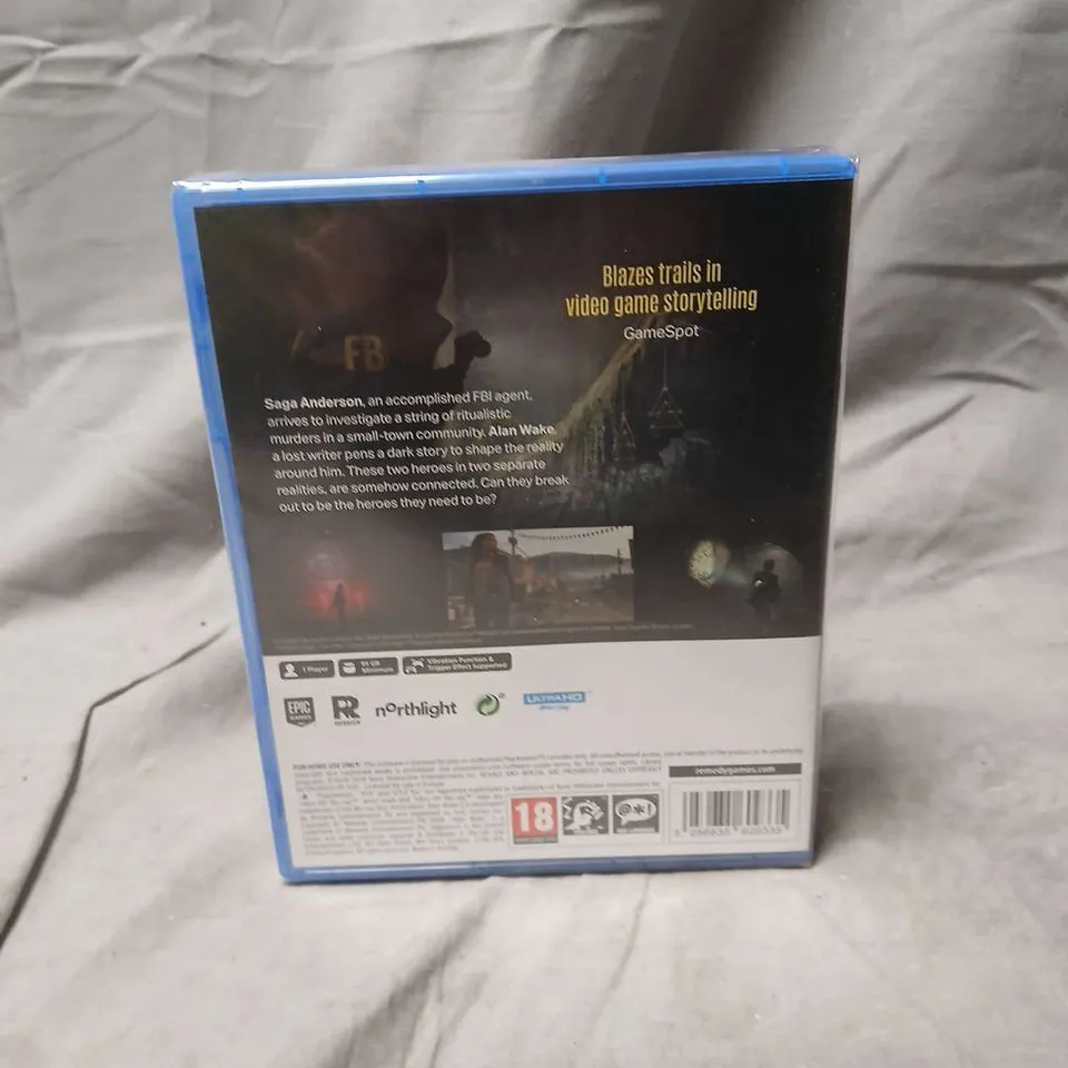 PLAYSTATION 5 ALAN WAKE II DELUXE EDITION – BOXED (DISC)