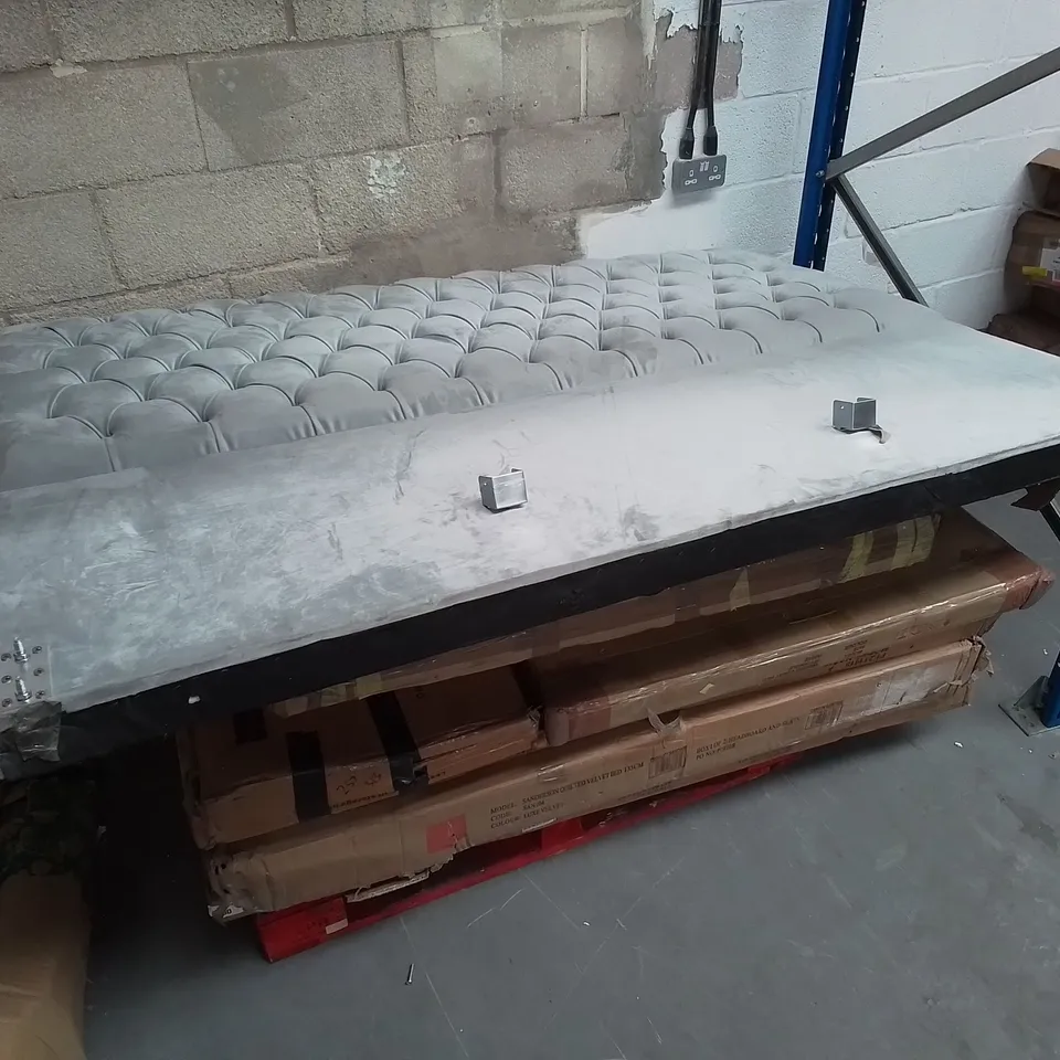 PALLET OF ASSORTED FLAT PACK BED PARTS