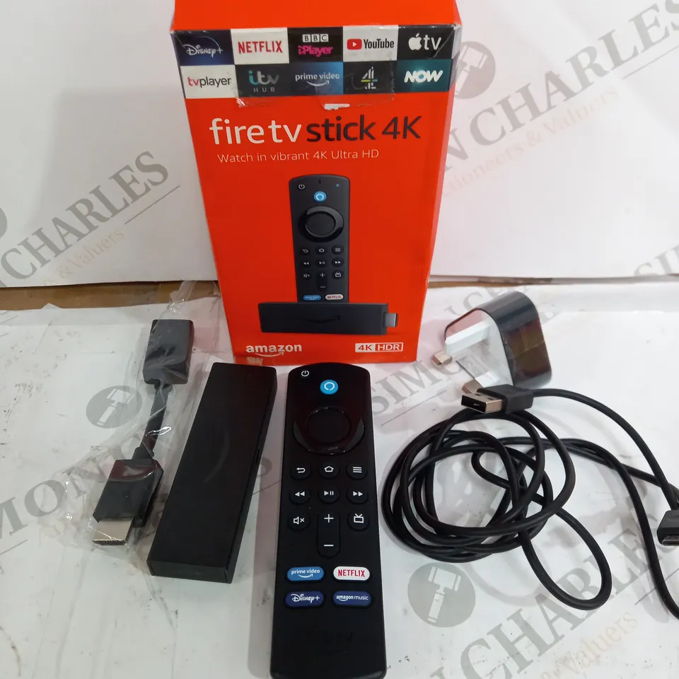 AMAZON FIRE TV STICK 4K BLACK 