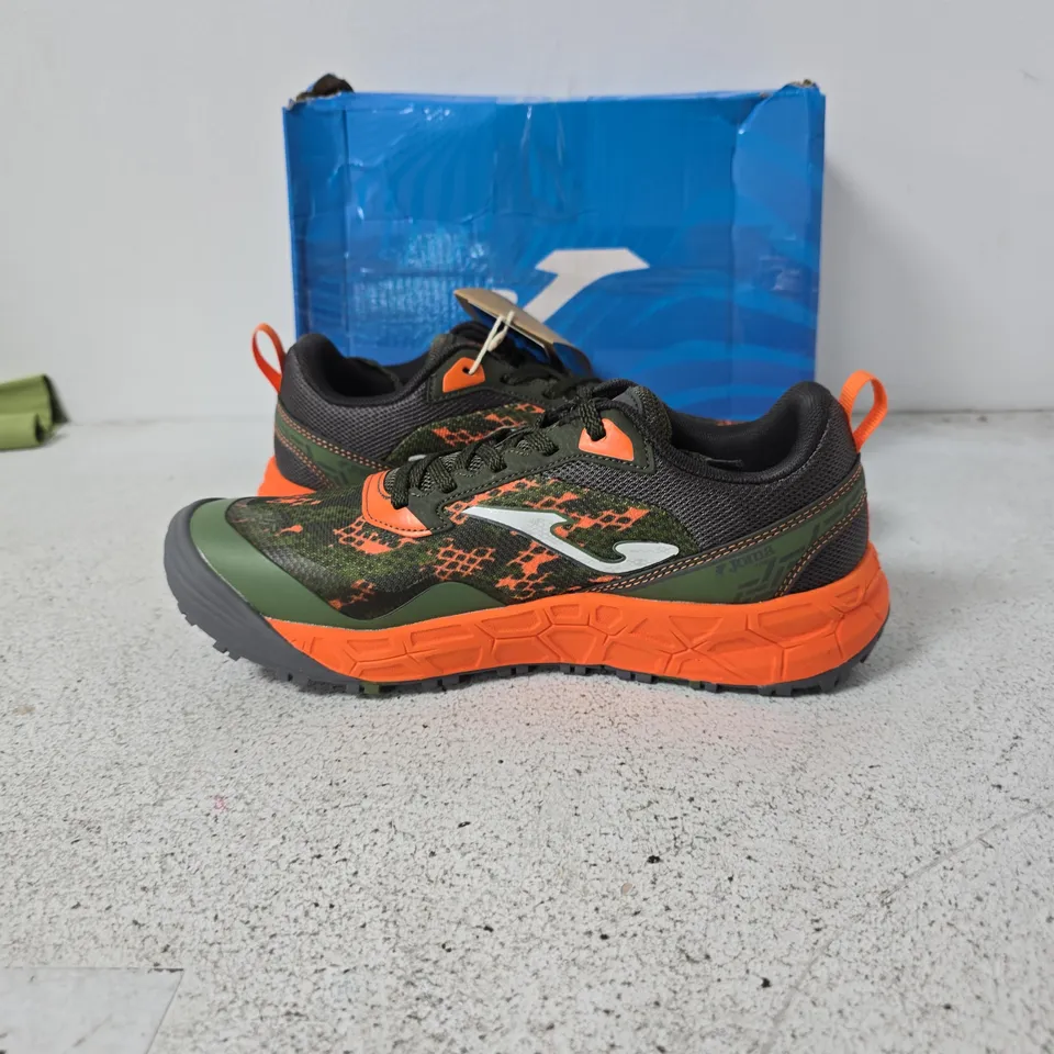 JOMA SIMA JR 2523 KHAKI ORANGE RUNNING SHOES – UK 5 (EU 38)