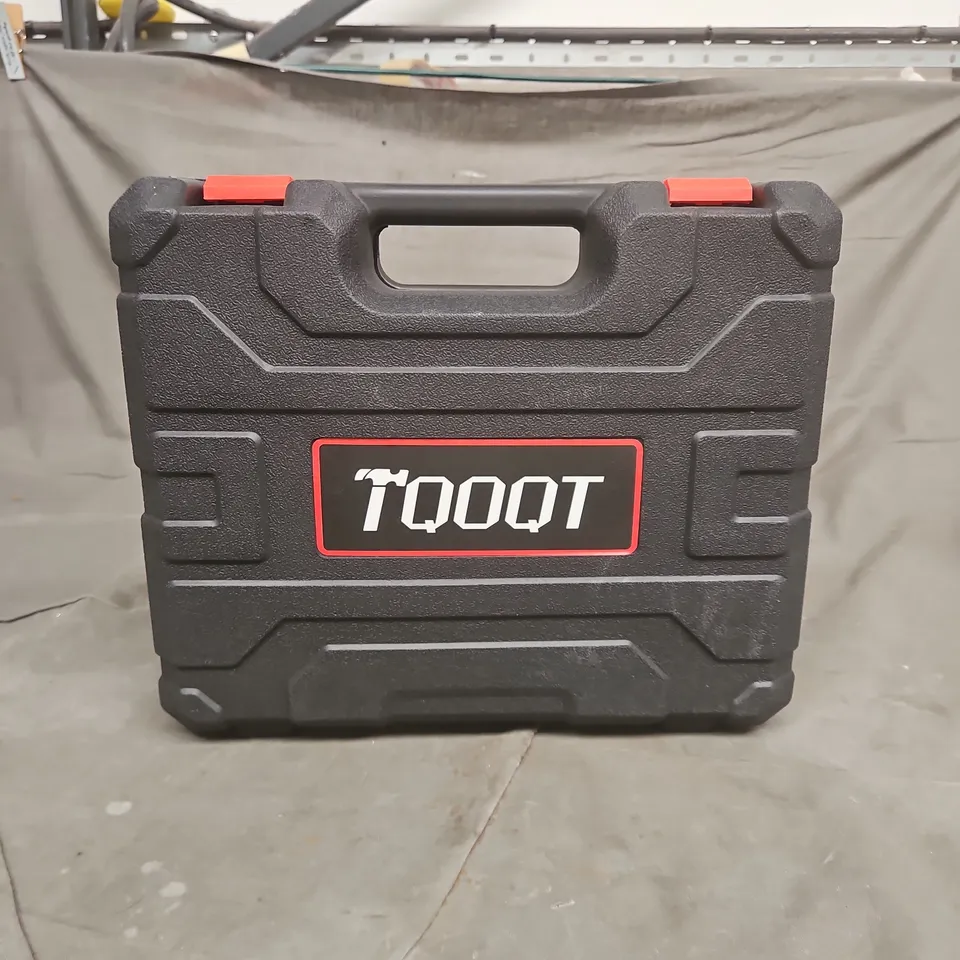 CORDLESS LITHIUM ELECTRIC TOOL BLACK/RED IN A CARRY CASE 