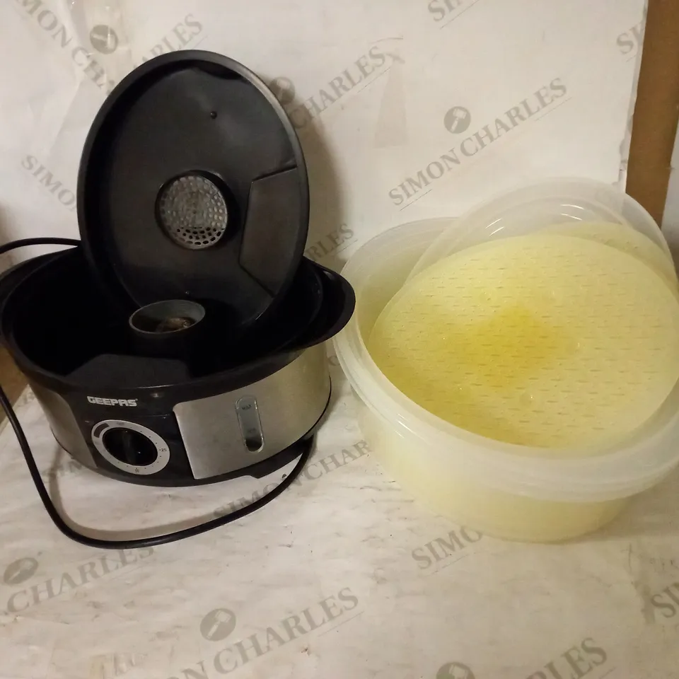 GEEPAS 3-TIER FOOD STEAMER