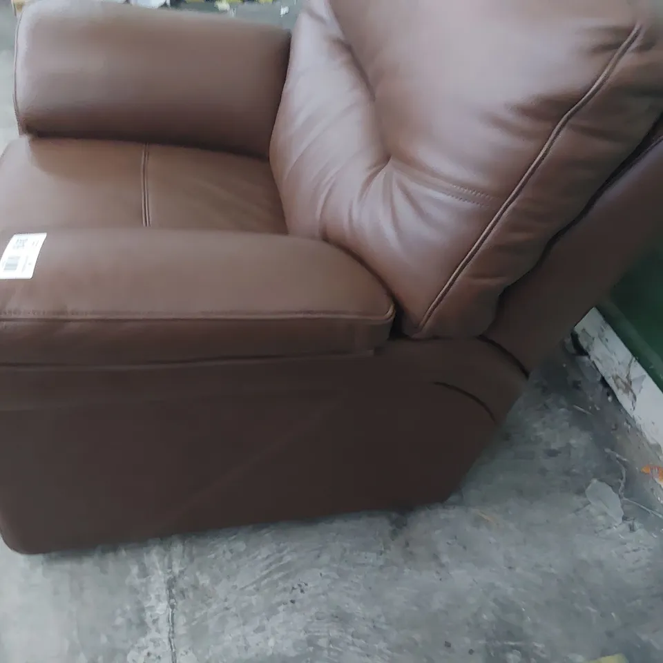 QUALITY BRITISH DESIGNER G PLAN SEATTLE ARMCHAIR CAPRI OAK LEATHER 