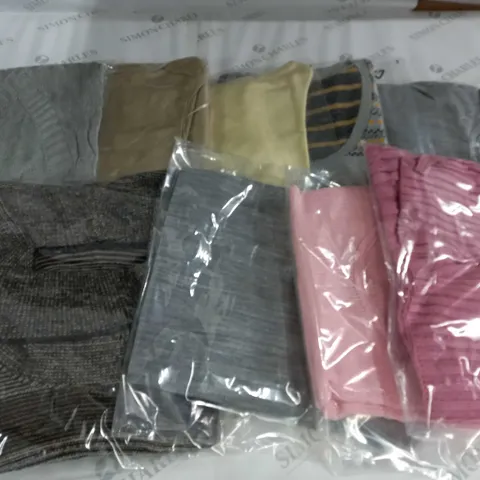 LOT OF 10 ASSORTED BAGGED CLOTHING ITEMS - VARIOUS SIZES