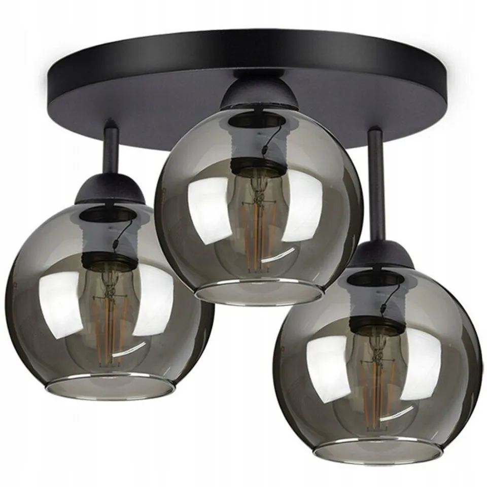 COWLES 3 LIGHT 30CM SEMI FLUSH MOUNT