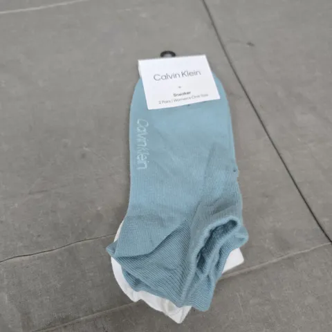 CALVIN KLEIN SNEAKER SOCKS 