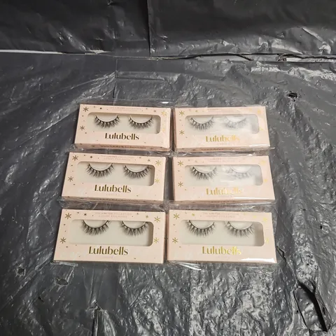 APPROXIMATELY 18 LULUBELLS FALSE EYELASHES